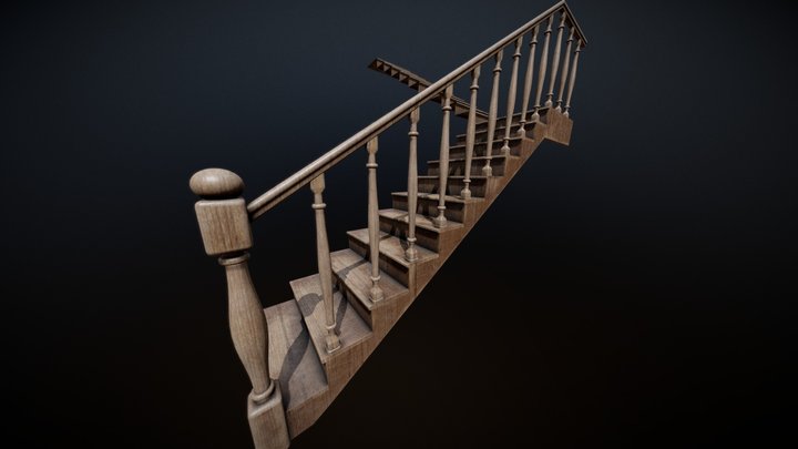 Escada (stairs) 3D Model