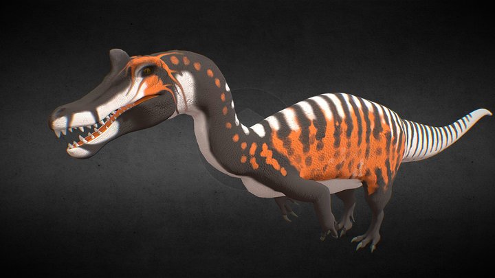 Irritator challengeri 3D Model