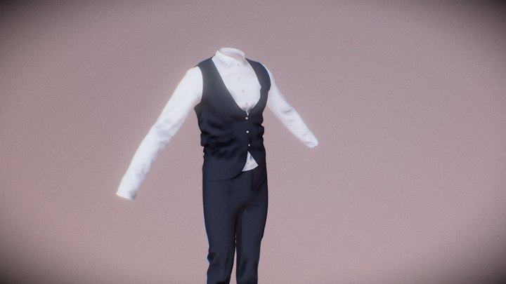 Classic suit 3D Model
