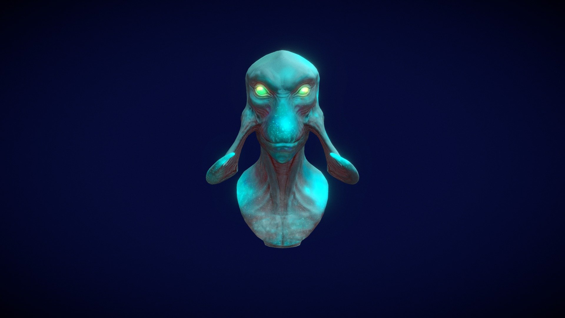 ALIEN_LP - 3D model by Aleksandra Nowak (@AleksandraNowak) [c01ac69 ...