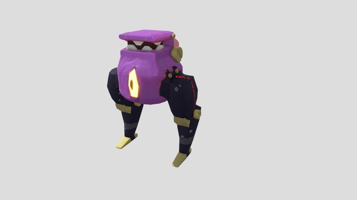 Adorable Robot 3D Model