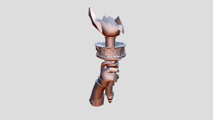 statue_liberte 3D Model