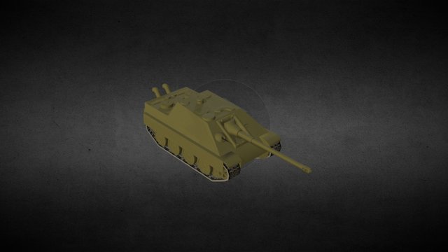 Jagdpanther First 3D Model