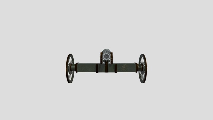 Cannon 3D Model