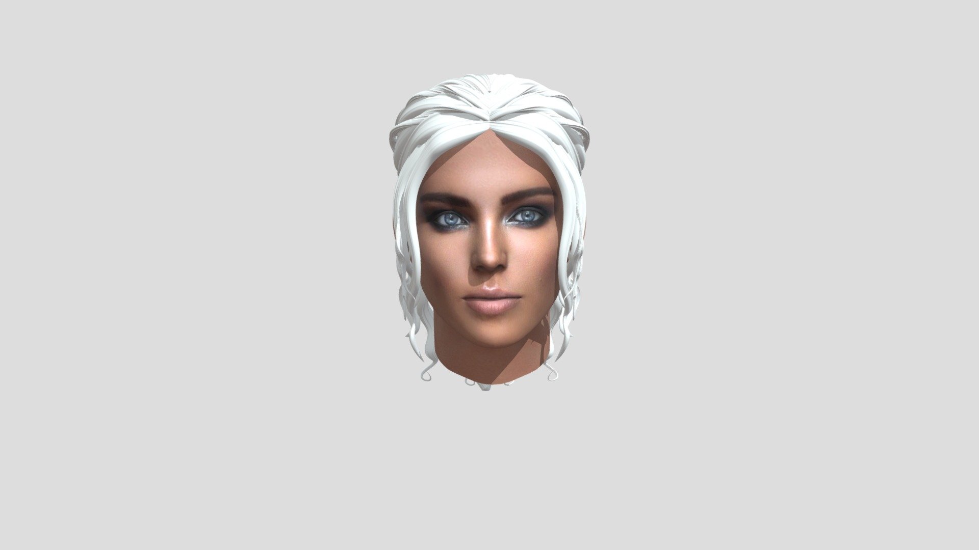 Blender hair model Download Free 3D model by Kordianeq_ (kordian1114
