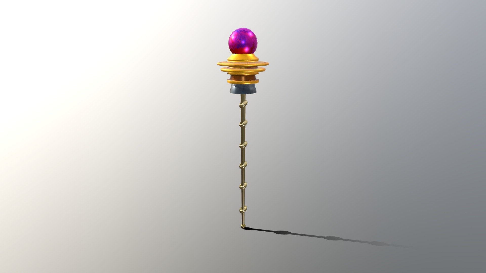 Sorcerer's Magic Staff