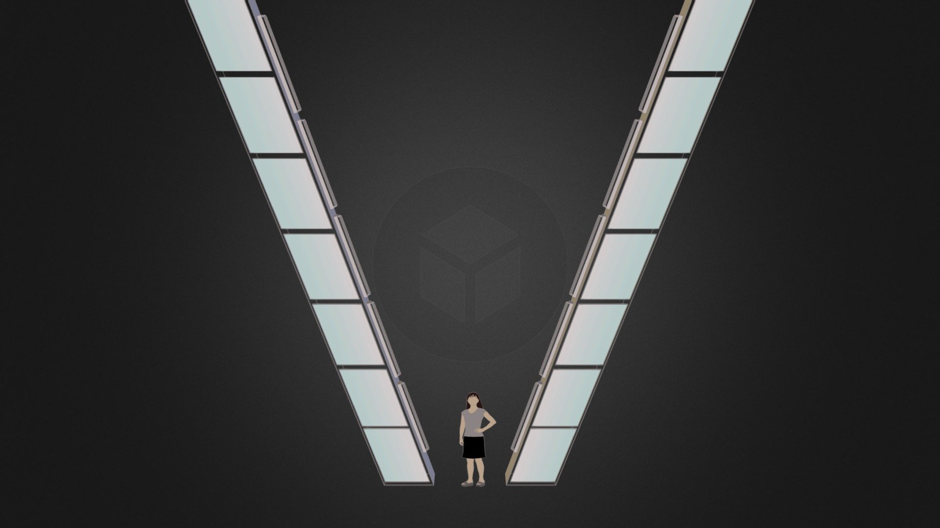 Large Angle Column - Code:COLL-ANGAL — Sketchfab embed 3D viewer