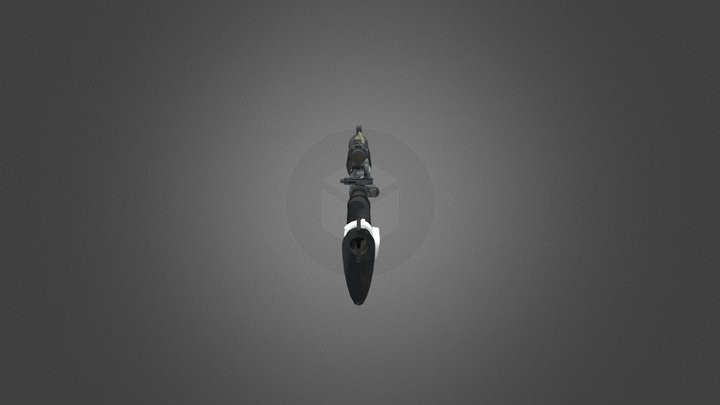 AR Style Gun | Realistic 3D Model 3D Model