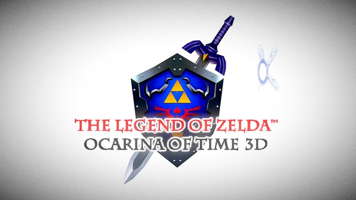 The Legend of Zelda: Ocarina of Time 3D Banner – Kostenloses 3D-Modell STL