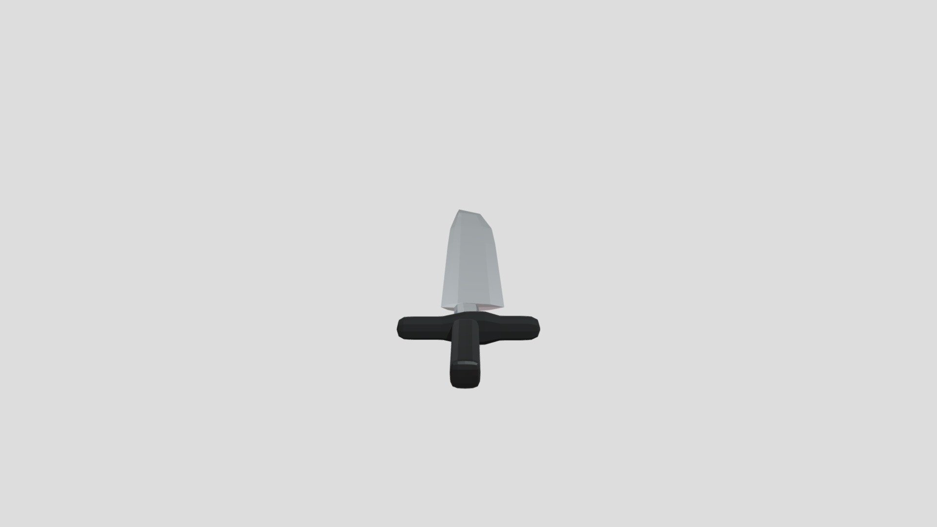 Low Poly Knife