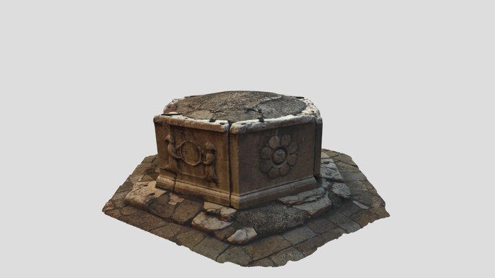 Pozzo Dorsoduro Corte San Marco 3D Model
