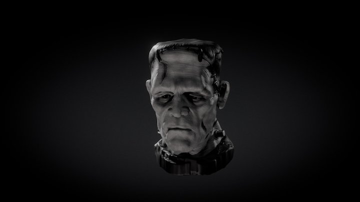 Karloff Monster 3D Model