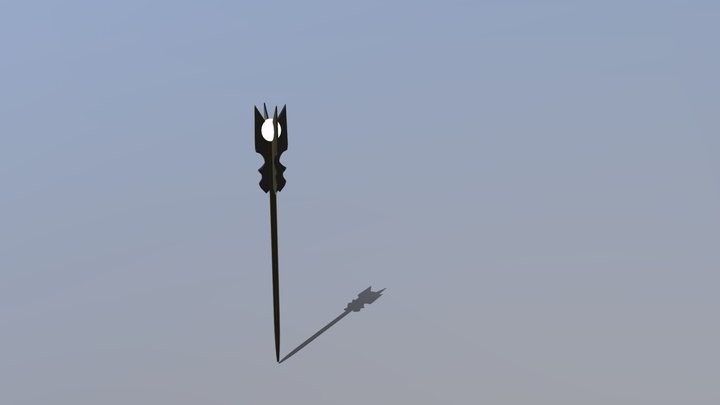 Saruman's Staff 3D Model