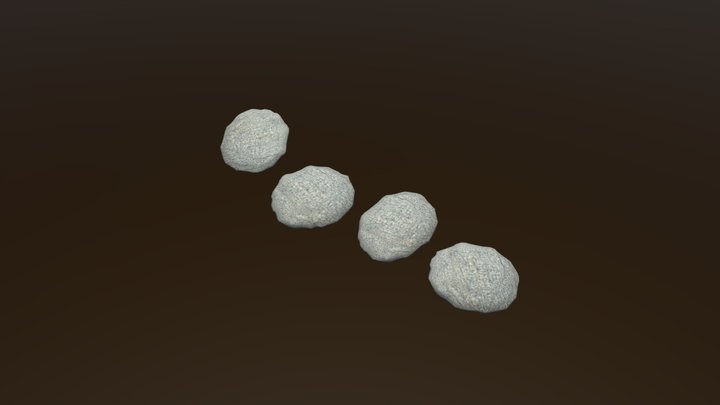 VTD A4 Stepping Stones 3D Model