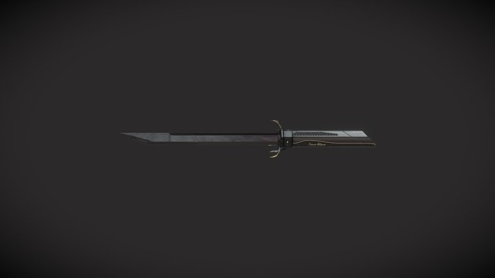 Corvo's Blade 3D Model