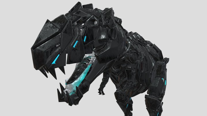 Tek Rex 3D Model