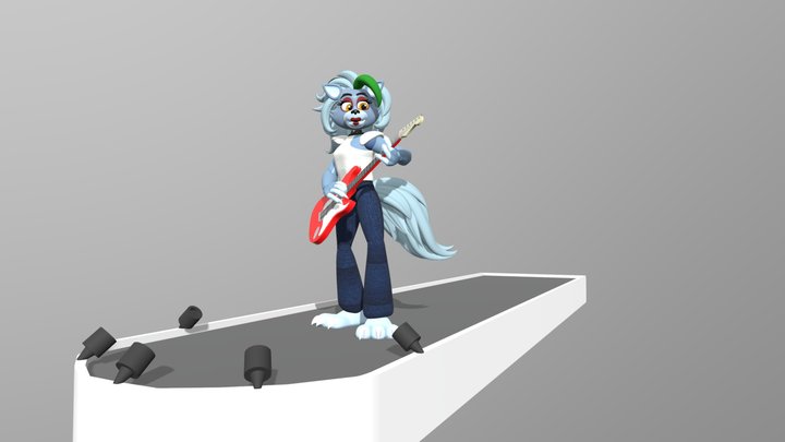 My Roxanne Wolf 3D Model