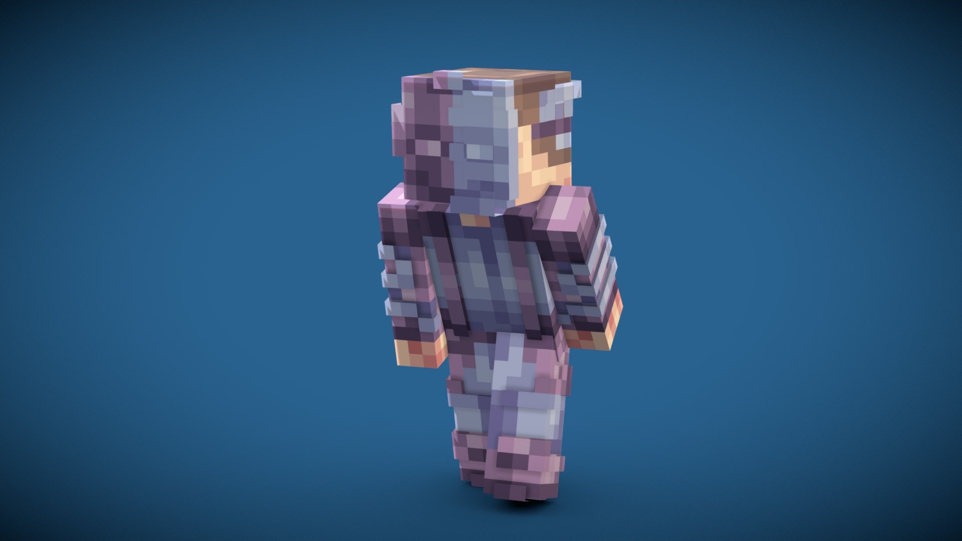 mask_man - 3D model by Sharfiksss [c0277cd] - Sketchfab