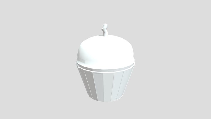 Cupcake 3D Design 3D Model