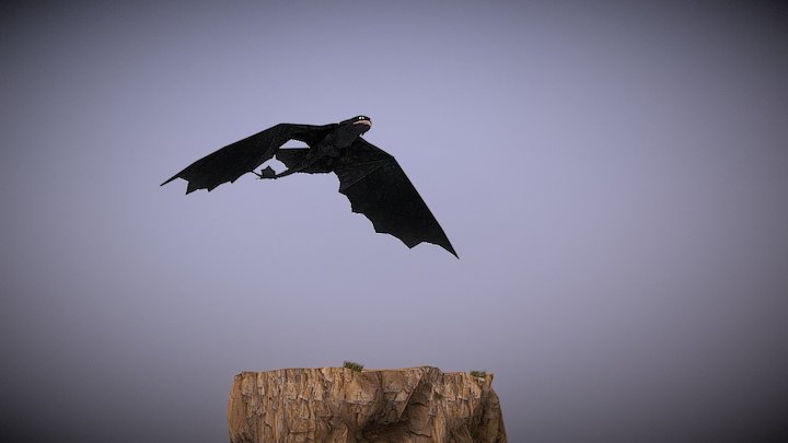 Night Fury – Free 3D Model STL