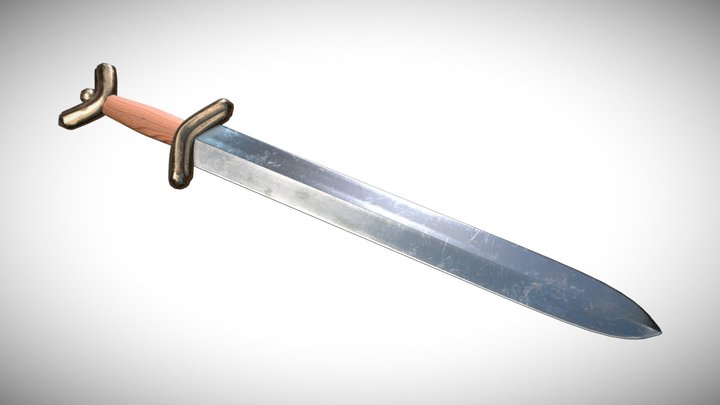 Hanwei Celtic Sword 3D Model