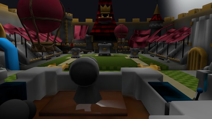 Arena 7 - Royal Arena (Clash Royale) 3D Model