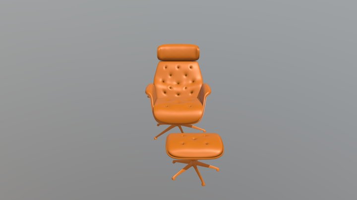 arm Chair 3D Model