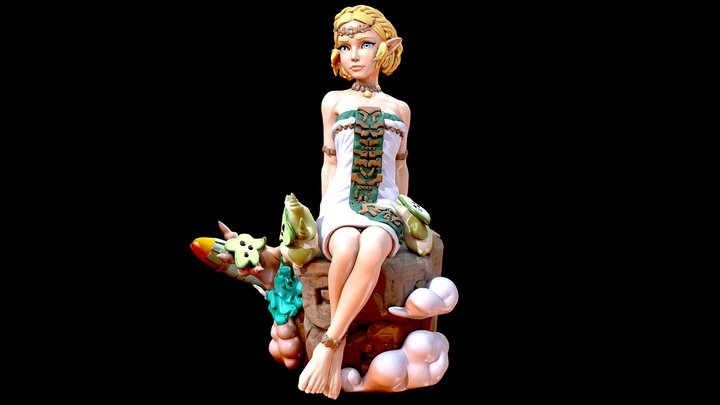 Zelda Figura – Kostenloses 3D-Modell STL