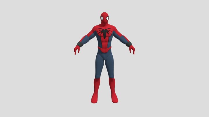 Marvel Comics Homem Aranha Spider Man Classic 3D Model