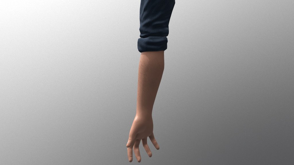 Hairy Arm Download Free 3d Model By Josephcruz C02cedd Sketchfab