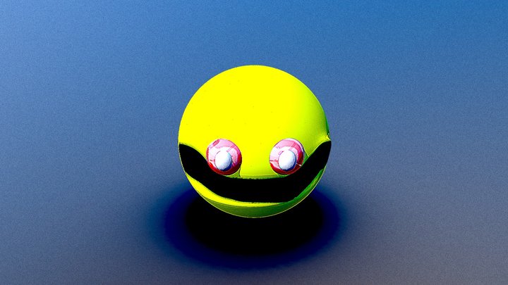 pacman _ exe 3D Model