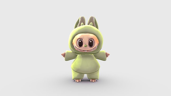 Лабубу/labubu 3D Model