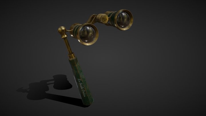 opera glasses 3D Model
