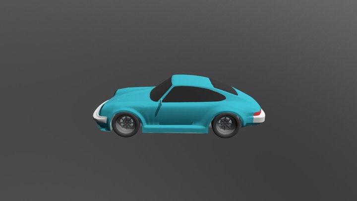 Porsche 964 3D Model