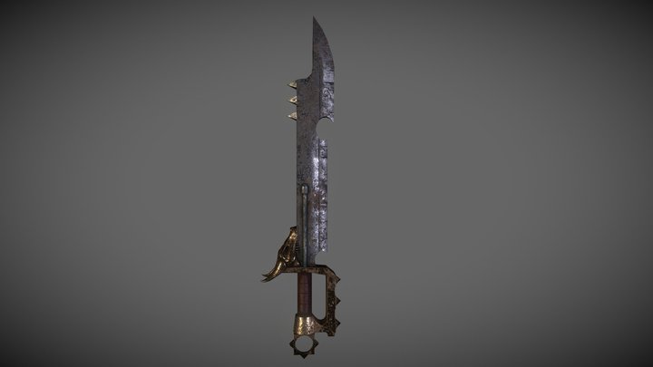 Chaos Powersword 3D Model