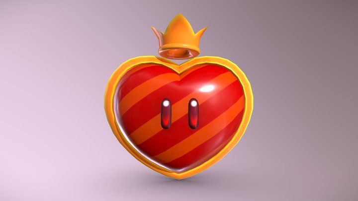 Life-up Heart - Super Mario Odyssey 3D Model