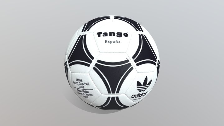 Soccerball - Adidas Tango 1982 3D Model