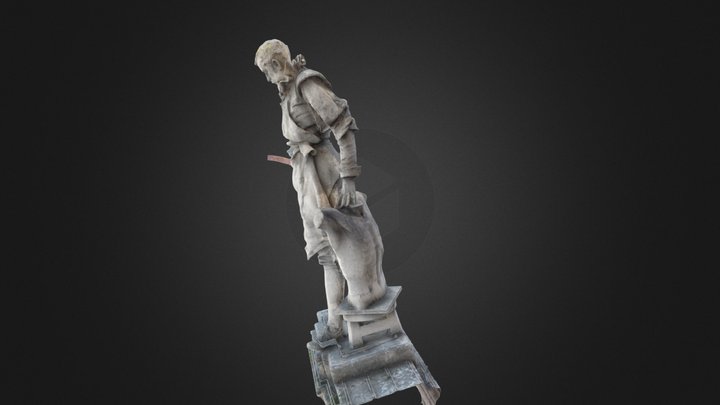 Juan Martínez Montañés. Sevillanos Ilustre 3D Model