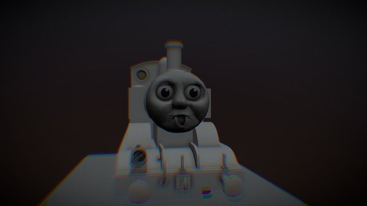 Thomas the "Ghost" Engine 3D Model
