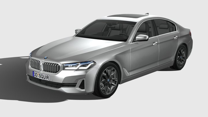 BMW 5-series G30 2021 3D Model