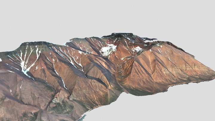 Scott-Keltiefjellet 3D Model