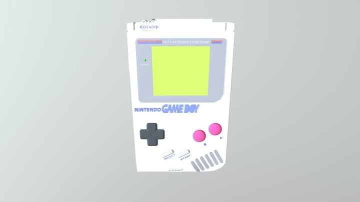 GAMEBOY 3D Model
