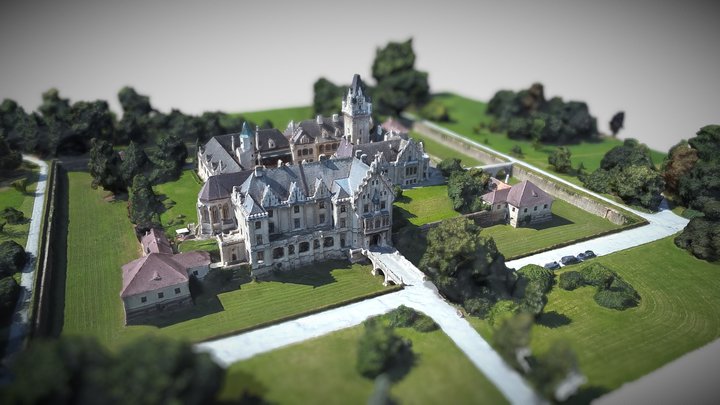 Grafenegg Castle (Schloss Grafenegg) 3D Model