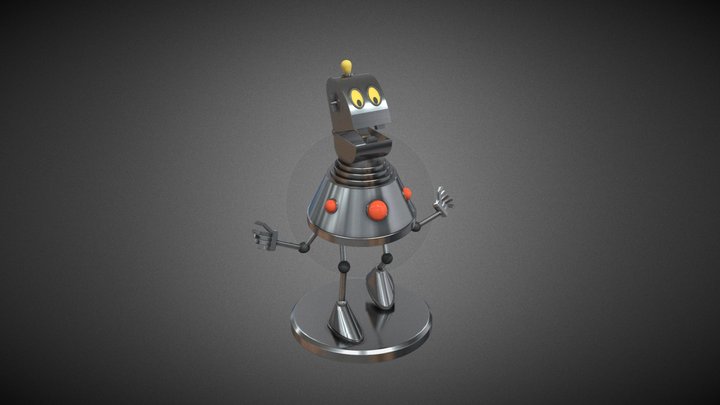 Robot Shelezyaka 3D Model