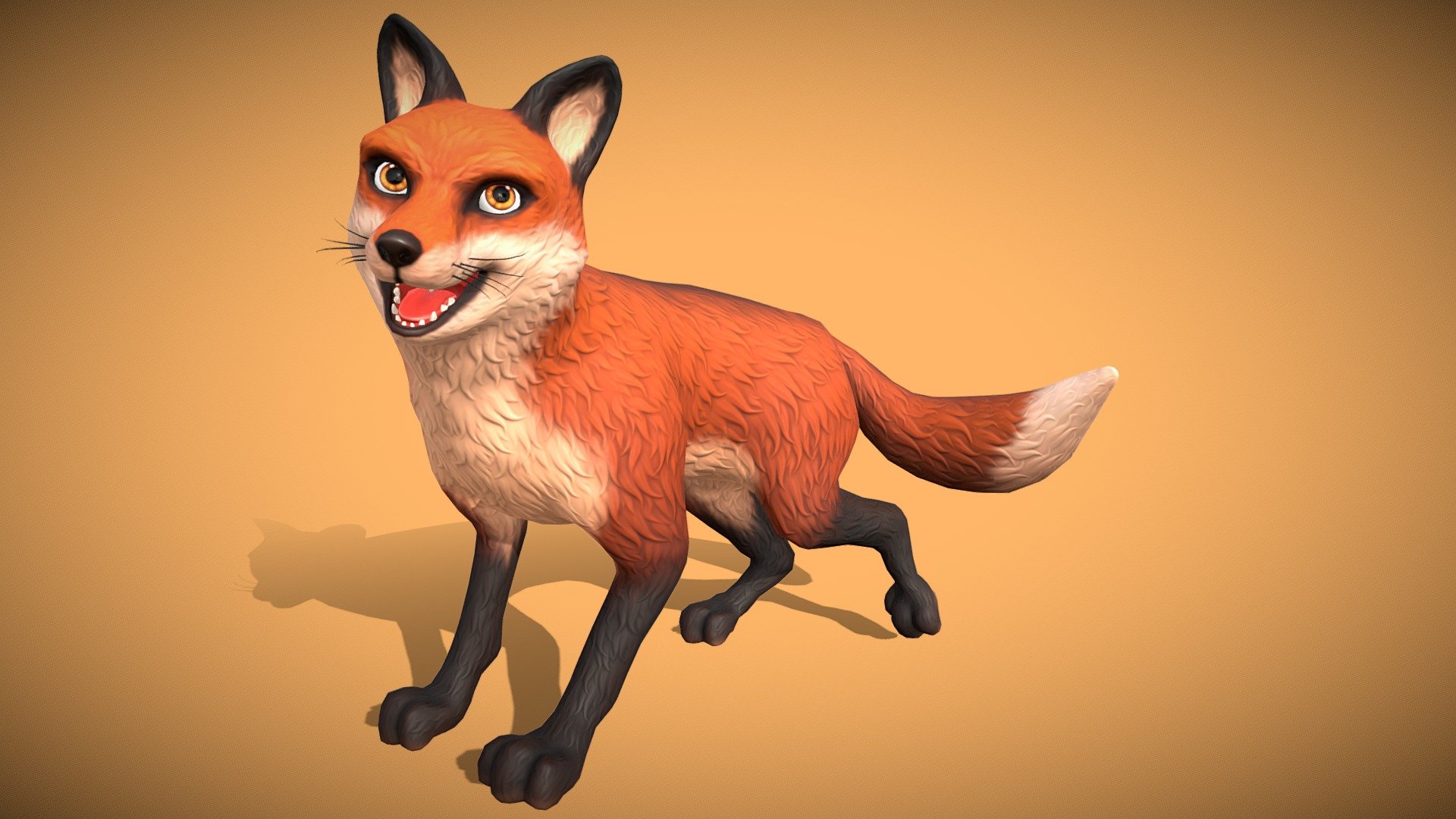 Fox 3D Models for Download