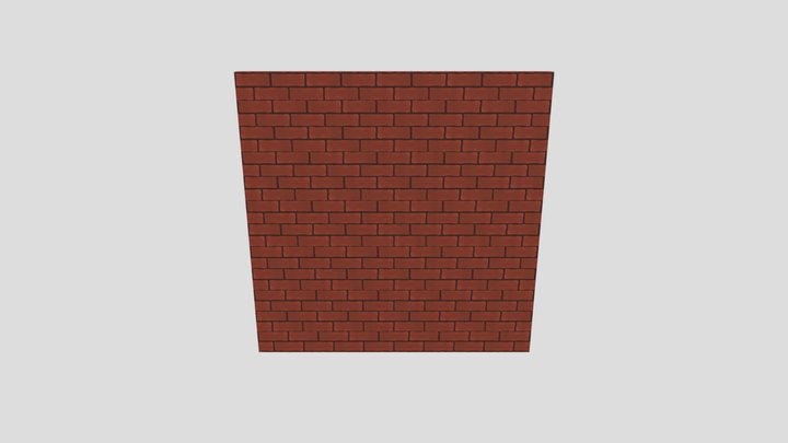 Brickwall 3D Model