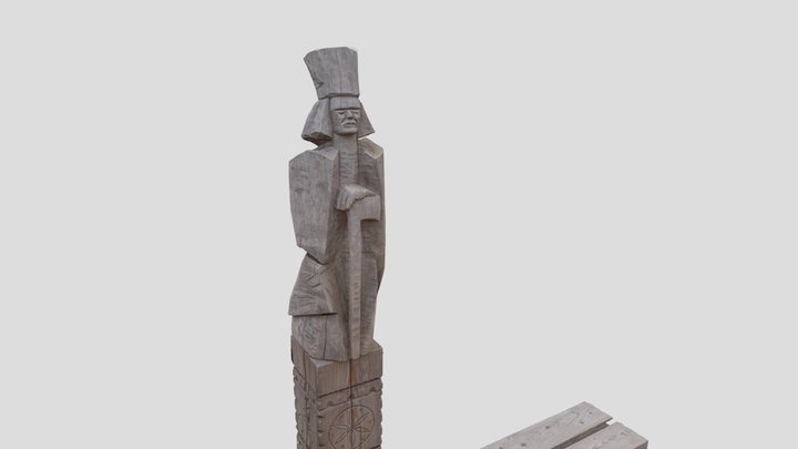Szyndzielnia Figurka 3D Model