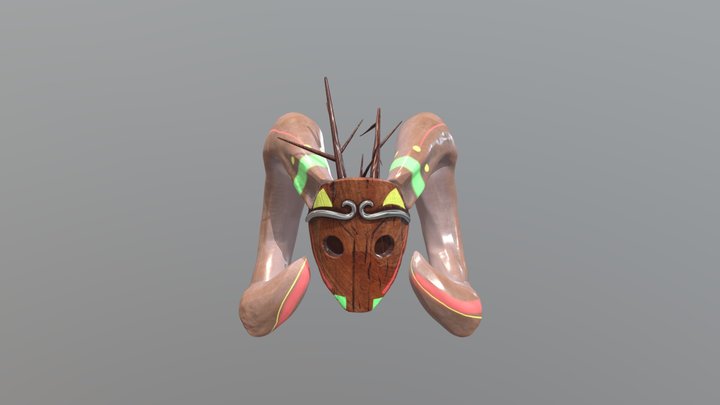 Masque 3D Model