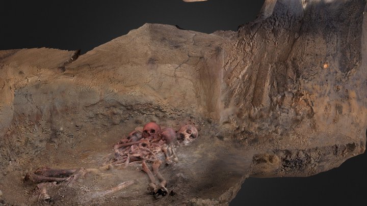 島内172号地下式横穴墓 3D Model