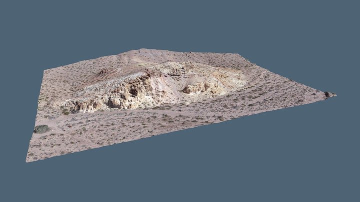 Nelson Ghost Town Mound 3D Model